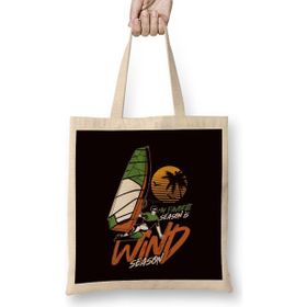 Humuts Wind Season Windsurfing Windsurfer Sunset Ocean Wave Surfing Bez Çanta
