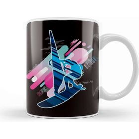 Humuts Windsurfing Abstract Windsurfer Sailboarding Water Sports Kupa