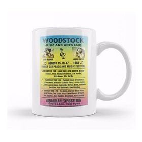 Humuts Woodstock 1969 Rainbow Poster Kupa