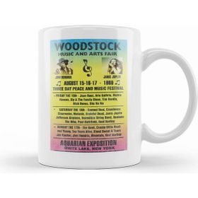 Humuts Woodstock 1969 Rainbow Poster Kupa