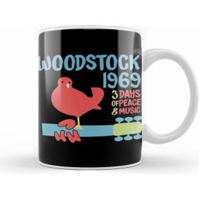 Humuts Woodstock 50TH Anniversary 1969 2020 Woodstock Woodstock 1969 Peace Love Bird Kupa Bardak
