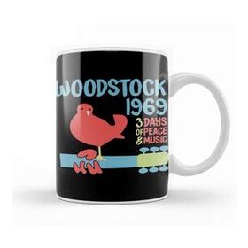 Humuts Woodstock 50TH Anniversary 1969 2020 Woodstock Woodstock 1969 Peace Love Bird Kupa Bardak