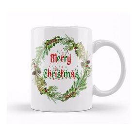 Humuts Yılbaşı Yeni Yıl Konseptli Merry Christian Kupa