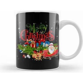Humuts Yılbaşı Yeni Yıl Konseptli Merry Christmas 011 Kupa