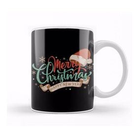 Humuts Yılbaşı Yeni Yıl Konseptli Merry Christmas 021 Kupa