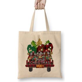 Humuts Yılbaşı Yeni Yıl Konseptli Merry Christmas 022 Bez Çanta