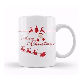 Humuts Yılbaşı Yeni Yıl Konseptli Merry Christmas 023 Kupa
