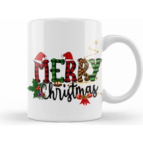 Humuts Yılbaşı Yeni Yıl Konseptli Merry Christmas 023 Kupa