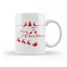 Humuts Yılbaşı Yeni Yıl Konseptli Merry Christmas 023 Kupa