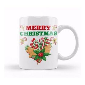 Humuts Yılbaşı Yeni Yıl Konseptli Merry Christmas 024 Kupa