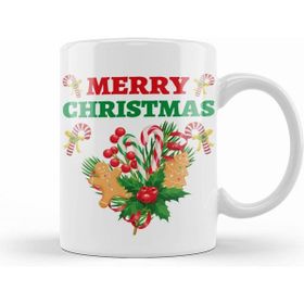 Humuts Yılbaşı Yeni Yıl Konseptli Merry Christmas 024 Kupa