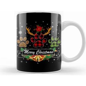 Humuts Yılbaşı Yeni Yıl Konseptli Merry Christmas 07 Kupa