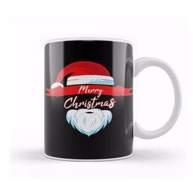 Humuts Yılbaşı Yeni Yıl Konseptli Merry Christmas Santa Claus Kupa