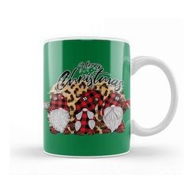 Humuts Yılbaşı Yeni Yıl Konseptli Merry Christmas Santa Gnomes Kupa