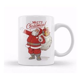Humuts Yılbaşı Yeni Yıl Konseptli Merry Christmas Santa Noel Baba Kupa