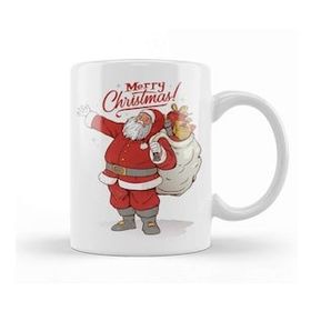 Humuts Yılbaşı Yeni Yıl Konseptli Merry Christmas Santa Noel Baba Kupa