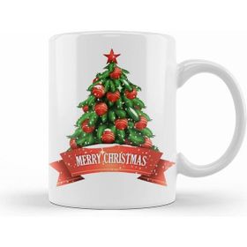 Humuts Yılbaşı Yeni Yıl Konseptli Merry Christmas Tree 01 Kupa