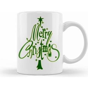Humuts Yılbaşı Yeni Yıl Konseptli Merry Christmas Tree Kupa