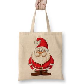 Humuts Yılbaşı Yeni Yıl Konseptli Noel Ayıcıklar 02 Bez Kadın Günlük Çanta