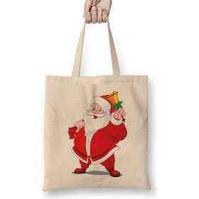 Humuts Yılbaşı Yeni Yıl Konseptli Noel Ayıcıklar 03 Bez Kadın Günlük Çanta