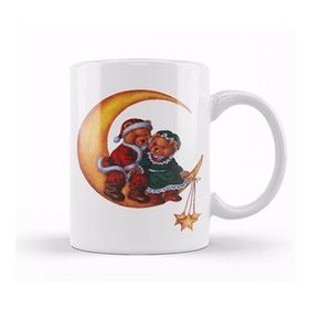 Humuts Yılbaşı Yeni Yıl Konseptli Noel Ayıcıklar Kupa