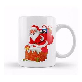 Humuts Yılbaşı Yeni Yıl Konseptli Noel Baba 01 Kupa