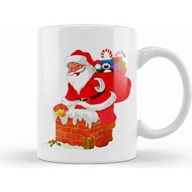 Humuts Yılbaşı Yeni Yıl Konseptli Noel Baba 01 Kupa