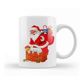 Humuts Yılbaşı Yeni Yıl Konseptli Noel Baba 01 Kupa