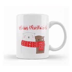 Humuts Yılbaşı Yeni Yıl Konseptli Noel Merry Christmas Kupa