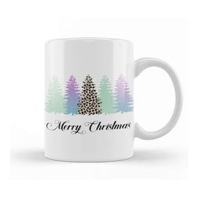 Humuts Yılbaşı Yeni Yıl Konseptli Pine Merry Christmas Kupa