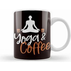 Humuts Yoga Coffee Asana Meditation Zen Nirvana Gift Kupa