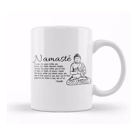Humuts Yoga Namaste Yazı Meditasyon 01 Kupa
