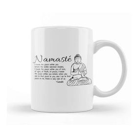 Humuts Yoga Namaste Yazı Meditasyon 01 Kupa