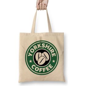 Humuts Yorkshire Coffee Bez Kadın Günlük Çanta