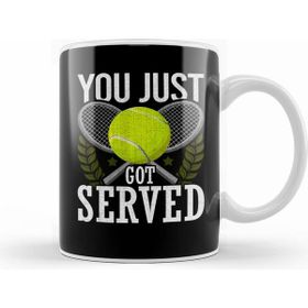 Humuts You Just Got Served Tennis Racket Serve Kupa