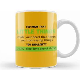 Humuts You Know The Little Thing Cool Graphic Sarcastic Sarcasm Novelty Funny Kupa