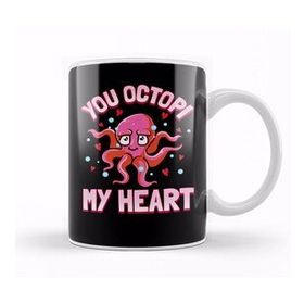 Humuts You Octopi My Heart Funny Octopus Pun Kupa