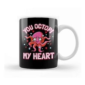 Humuts You Octopi My Heart Funny Octopus Pun Kupa