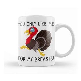 Humuts You Only Like Me For My Breasts Funny Thanksgiving 01 Kupa