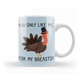 Humuts You Only Like Me For My Breasts Funny Thanksgiving 02 Kupa