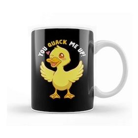 Humuts You Quack Me Up! Adorable Duckling Crack Me Up Pun Kupa