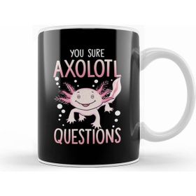 Humuts You Sure Axolotl Questions Walking Fish Pun Kupa Bardak
