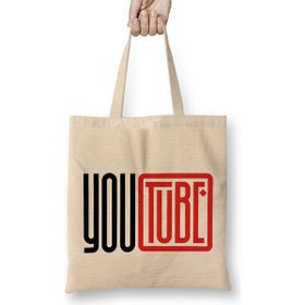 Humuts Youtube Bez Uzun Saplı Açık Bej Rengi Çanta