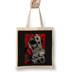 Humuts Zack Satsuriku No Tenshi Angels Of Death Bez Uzun Saplı Açık Bej Rengi Çanta
