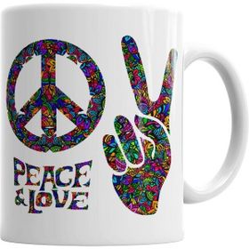 Humuts Zafer ve Barış Işareti Peace Lowe Kupa Bardak