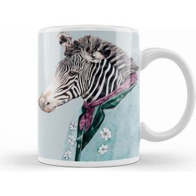 Humuts Zebra Mavi Kupa Bardak