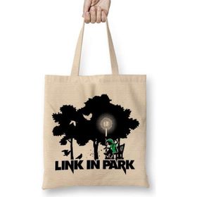 Humuts Zelda Link In Park Meme Bez Uzun Saplı Açık Bej Rengi Çanta