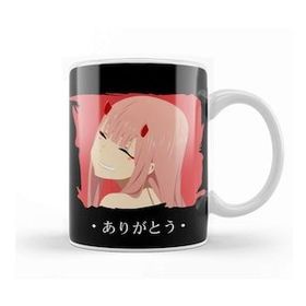 Humuts Zero Two From Darling In The Franxx Arigatou Kupa Bardak