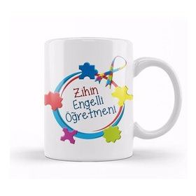 Humuts Zihin Engenlliler Öğretmeni Kupa Bardak