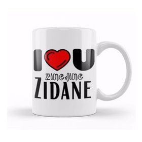 Humuts Zinedine Zidane Artwork Kupa Bardak